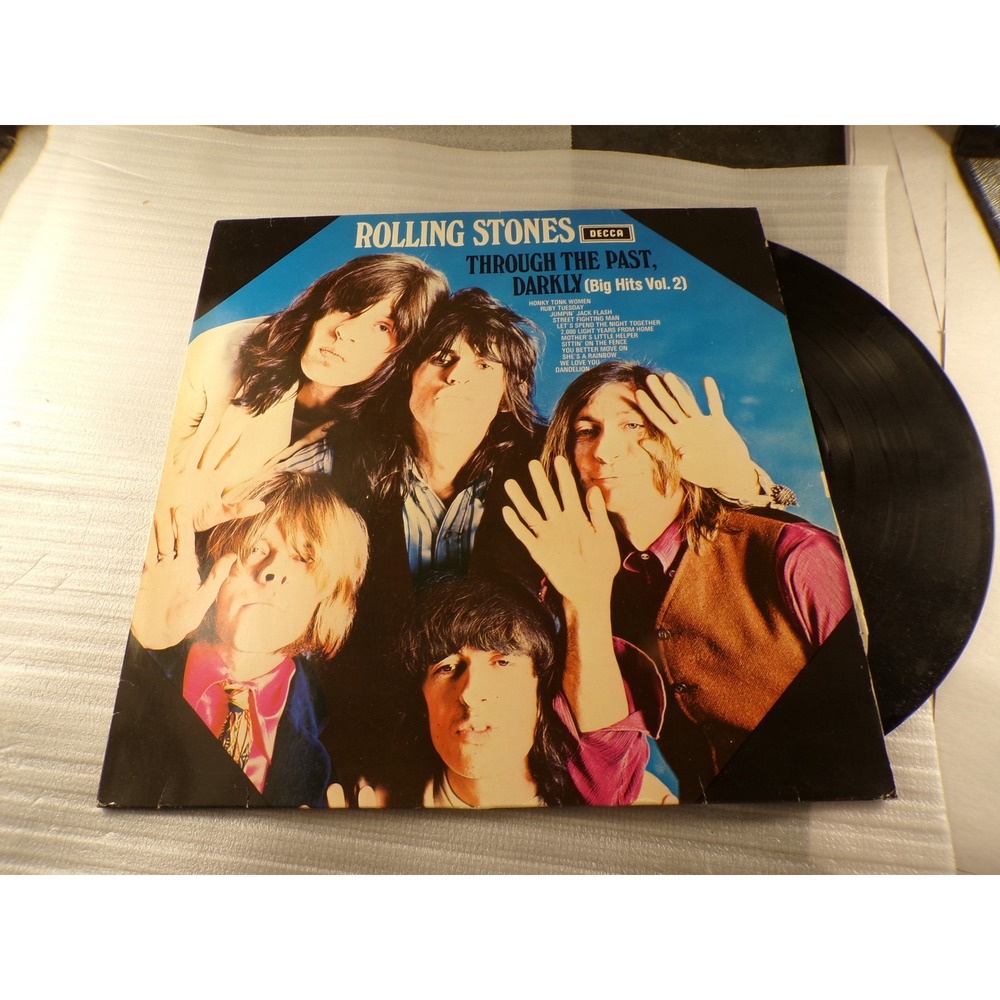 Rolling Stones Through The Past Darkly Big Hits Vol 2 Decca Vinyl LP Octagonal